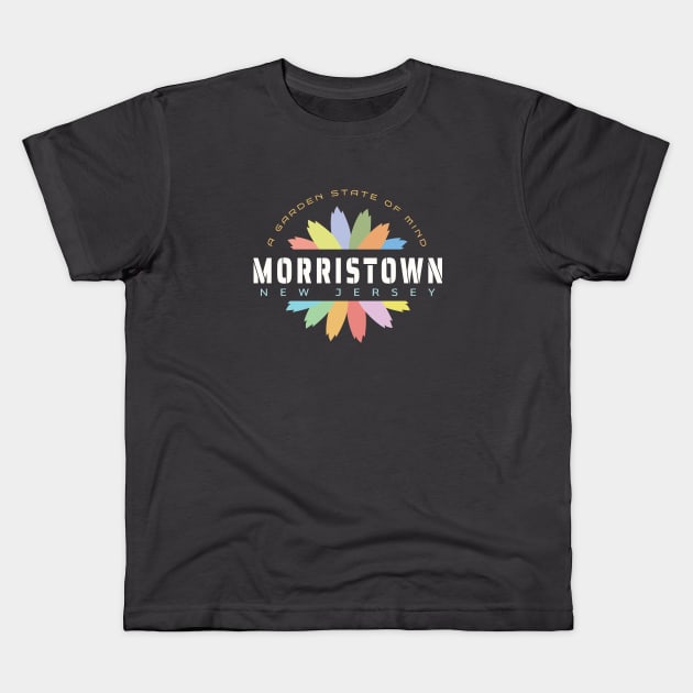 Morristown New Jersey Kids T-Shirt by ArtOnTheRun